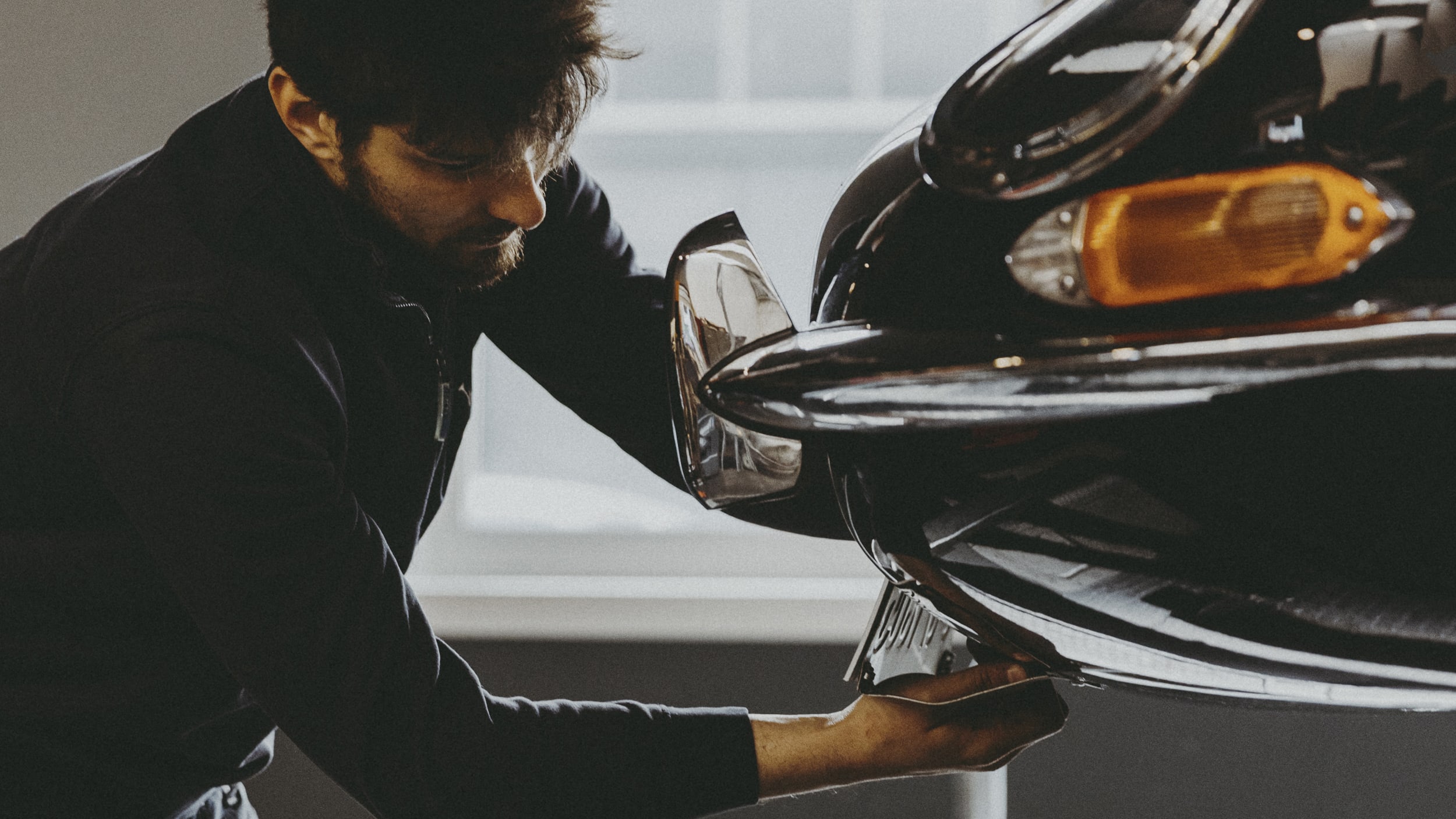 Detailing auto d'epoca