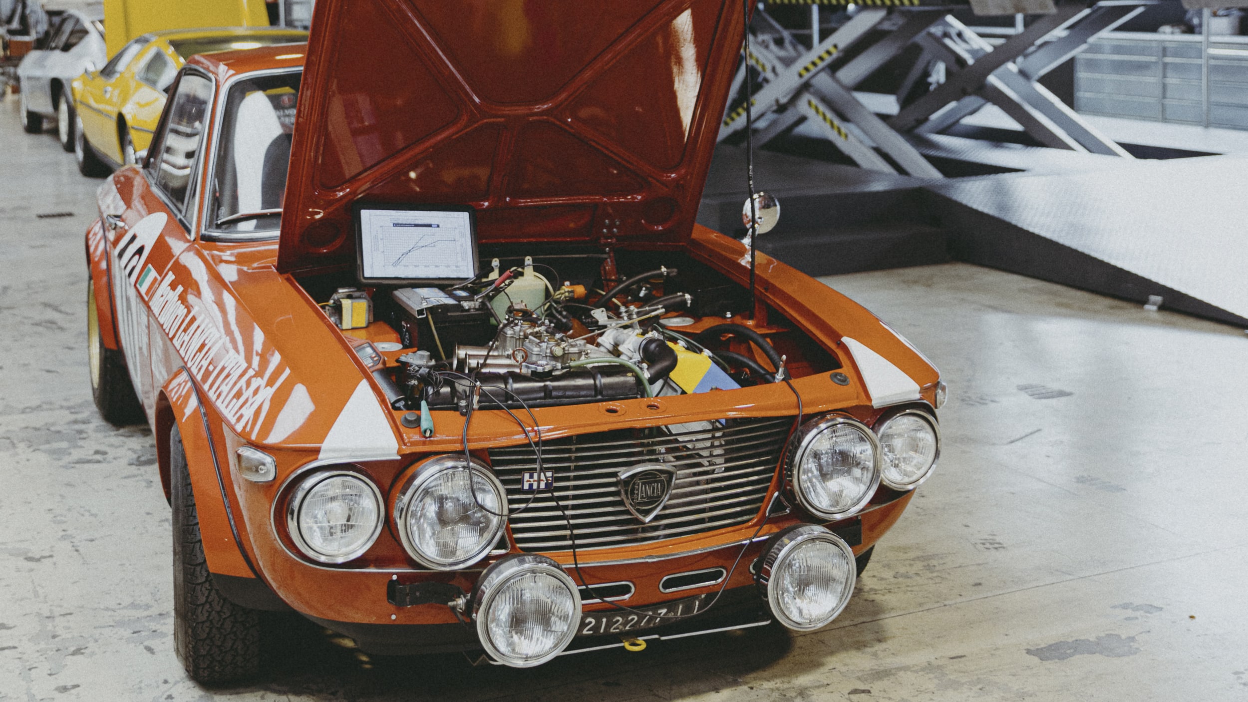 Detailing auto d'epoca